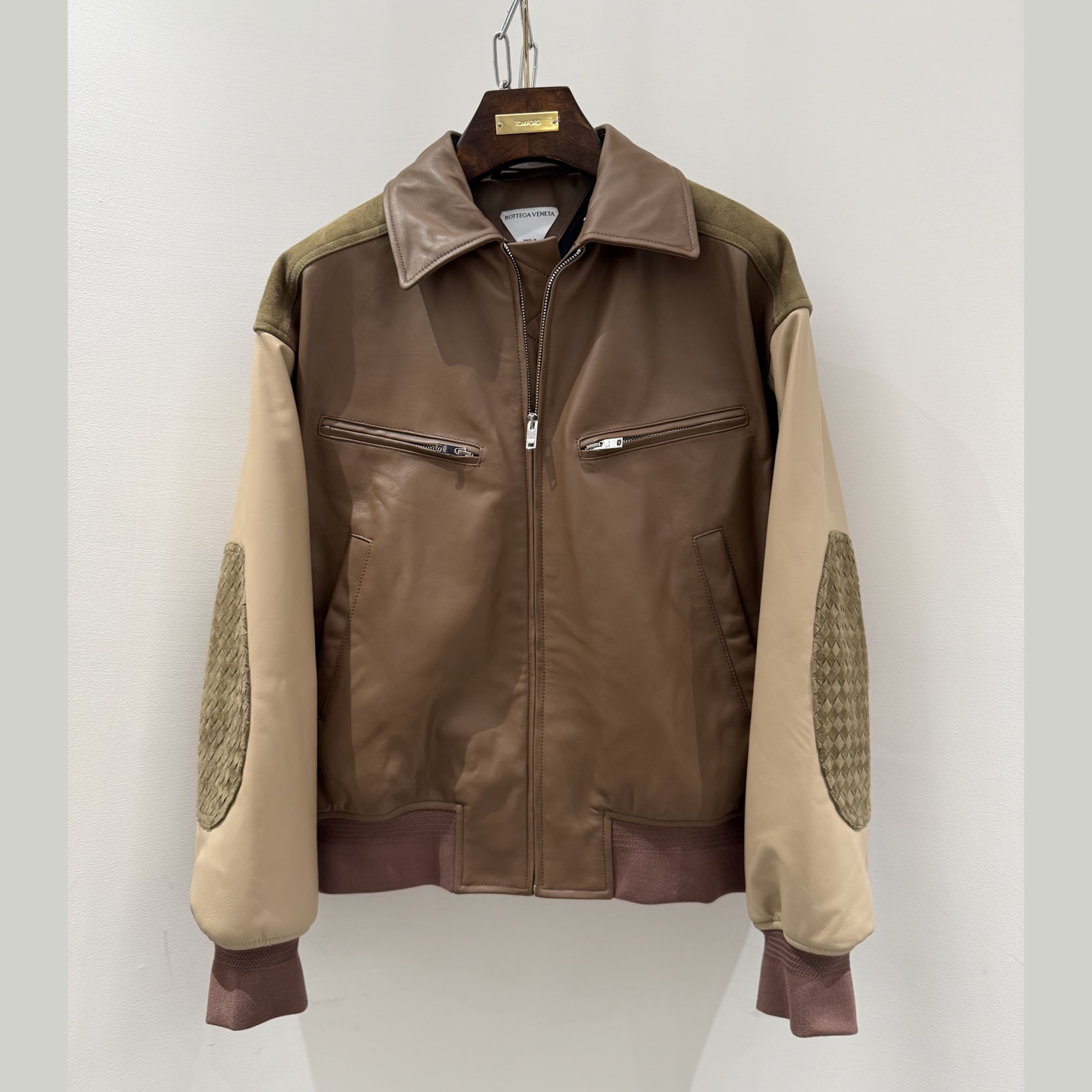 Bottega Veneta Leather Nappa Blouson - EUR FASHION