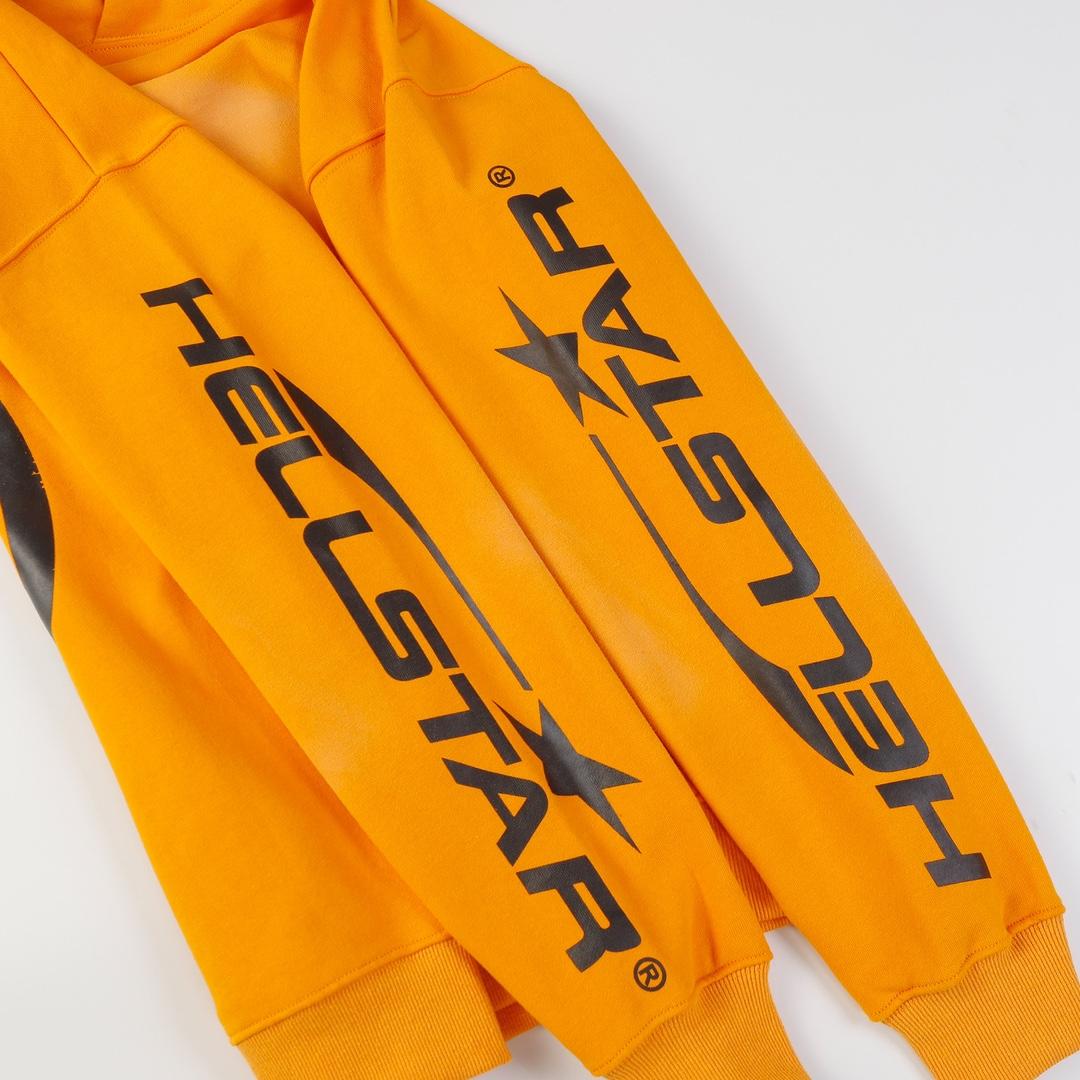 Hellstar Cotton Hoodie And Sweatpant - EUR FASHION