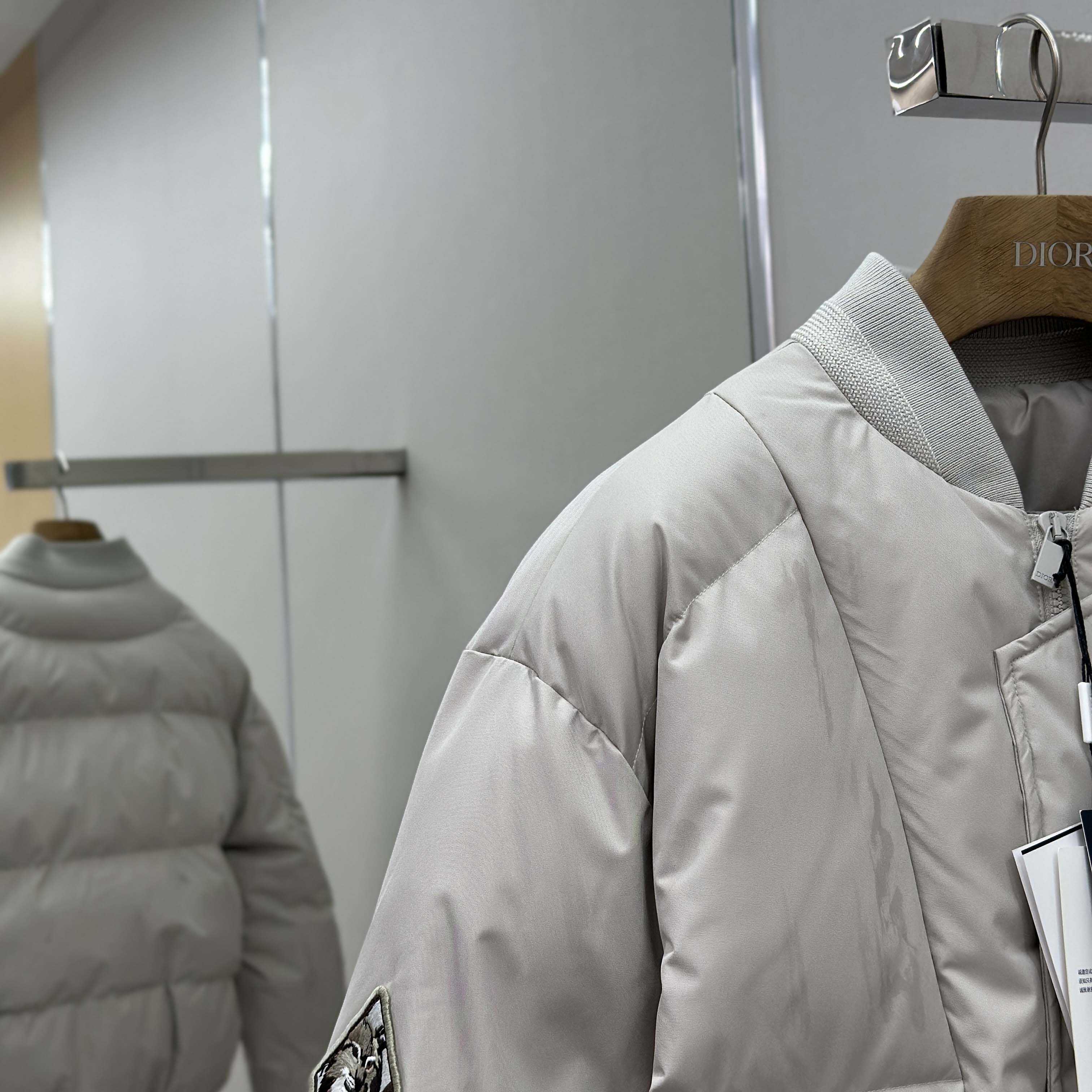 Dior Mountain Quilted Blouson Jacket  - EUR FASHION