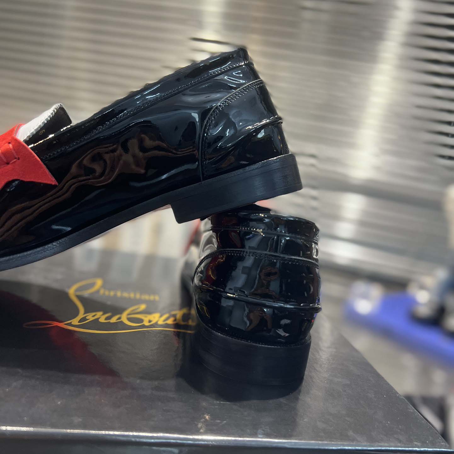 Christian Louboutin Penny Loafers - Patent calf leather  - EUR FASHION