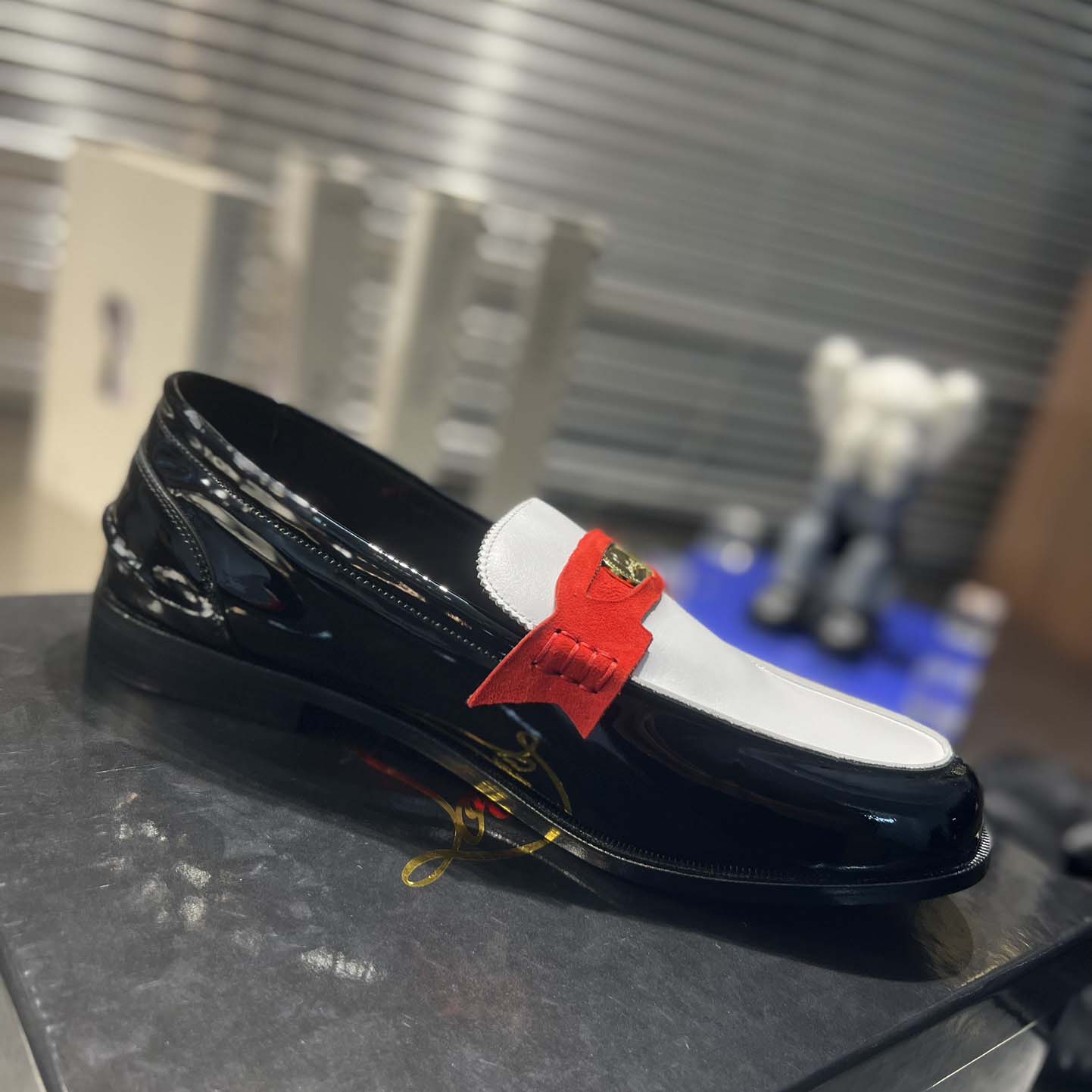 Christian Louboutin Penny Loafers - Patent calf leather  - EUR FASHION