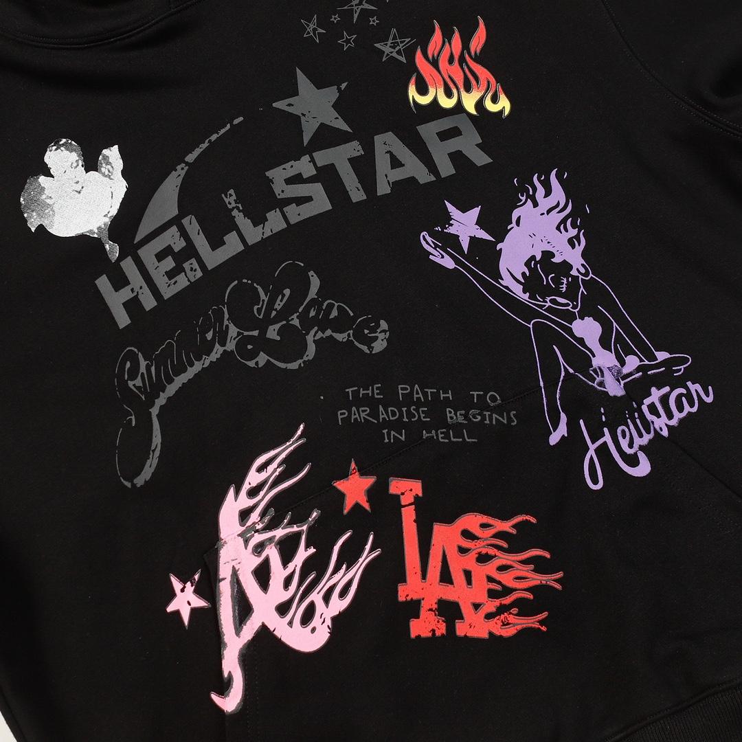 Hellstar Graphic Hoodie - EUR FASHION