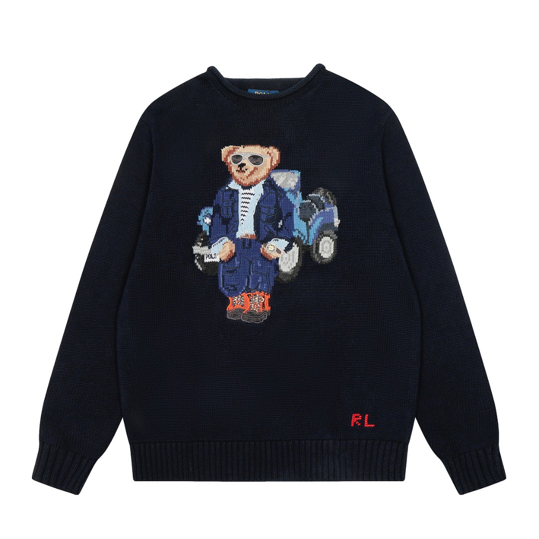 Ralph Lauren Polo Bear Cotton Sweater - EUR FASHION