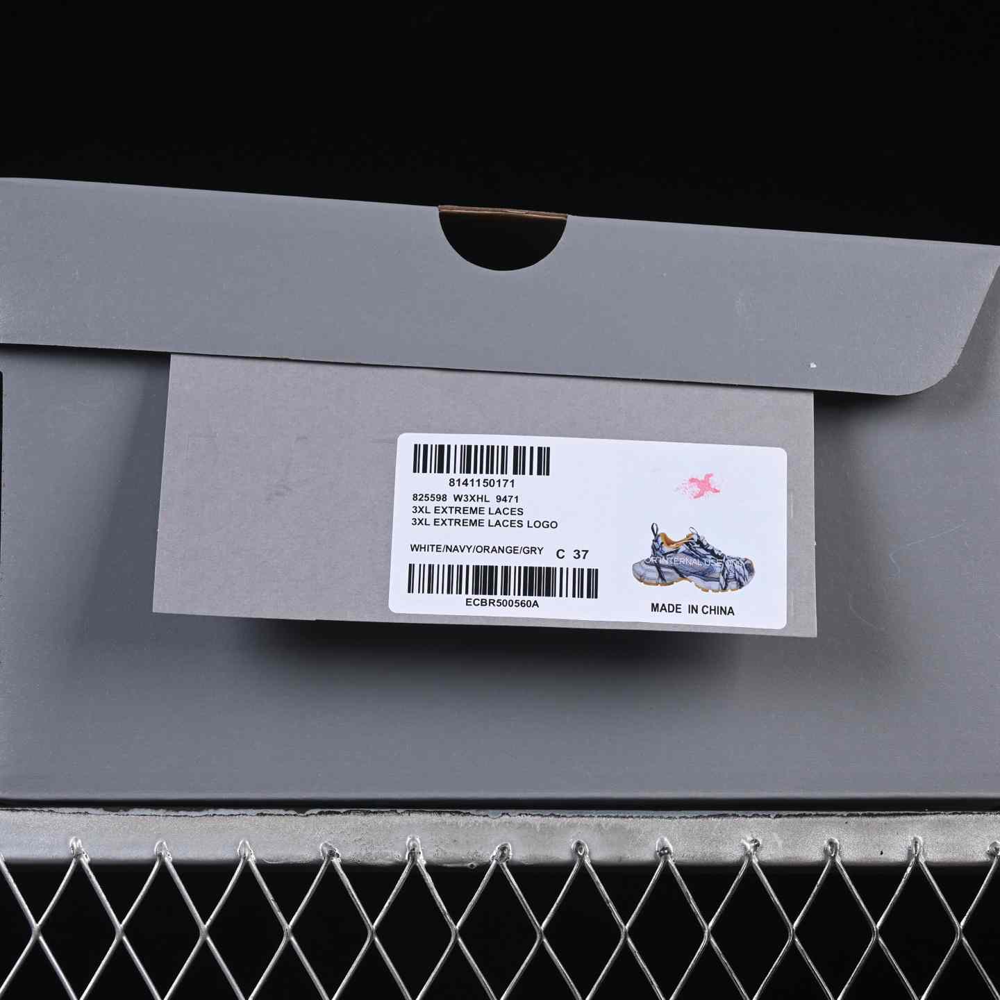  Balenciaga 3XL “White Yellow” Mesh Lace-Up Sneaker - EUR FASHION