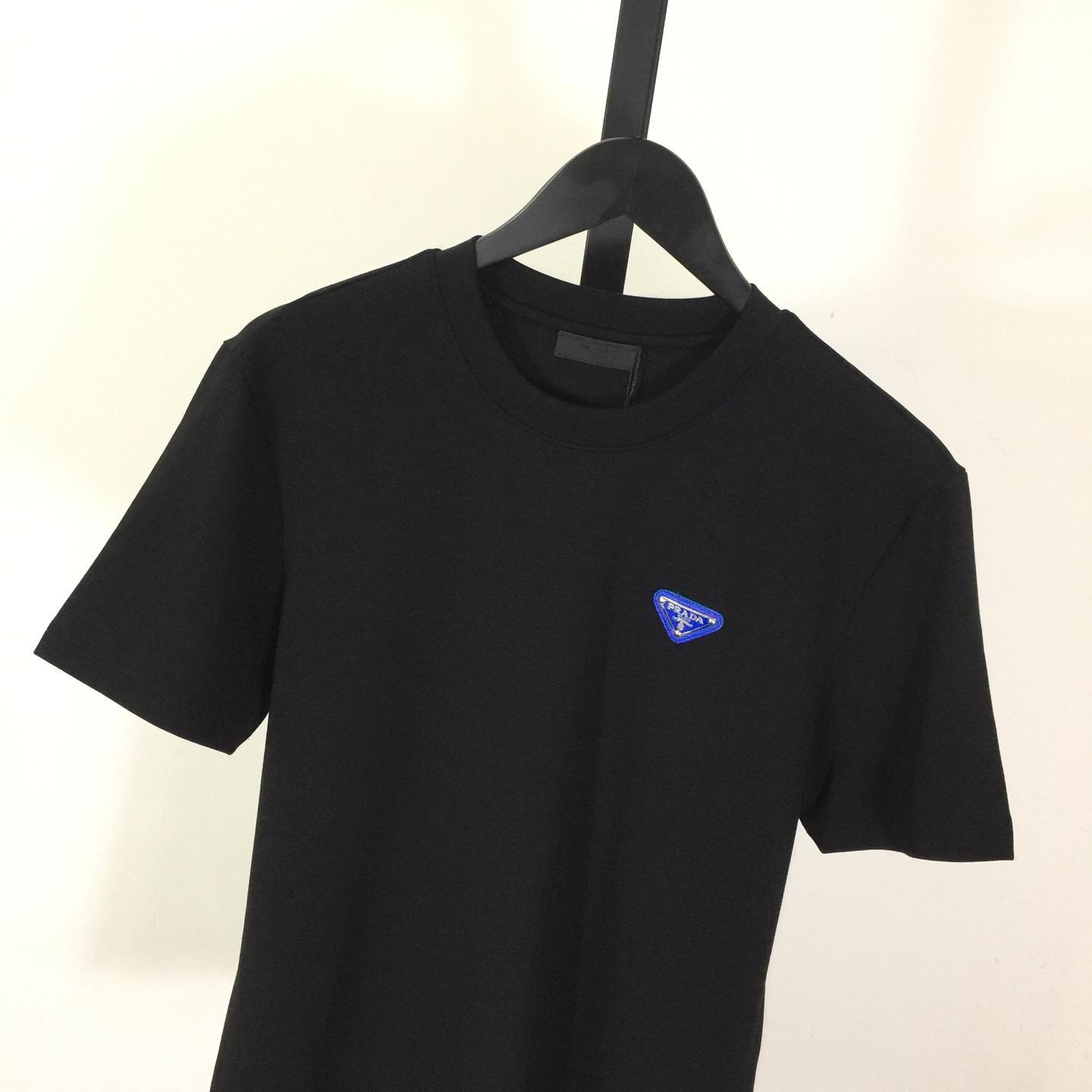 Prada Logo Cotton Tee - EUR FASHION