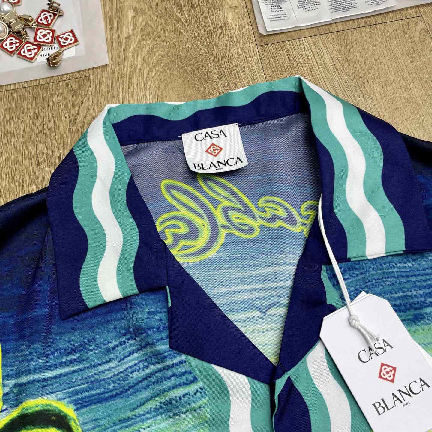 Casablanca Danse De La Mer Shirt   CA3547 - EUR FASHION