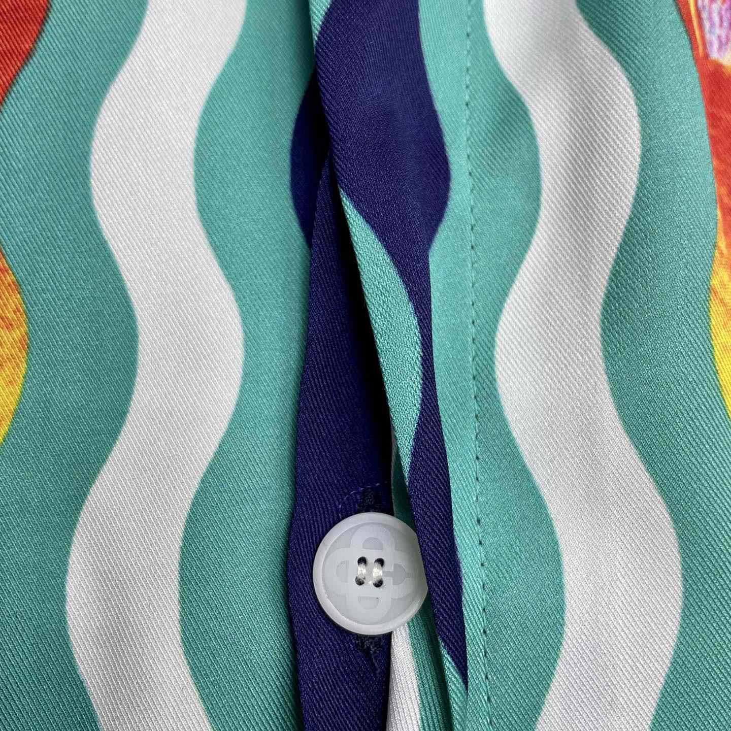 Casablanca Danse De La Mer Shirt   CA3547 - EUR FASHION