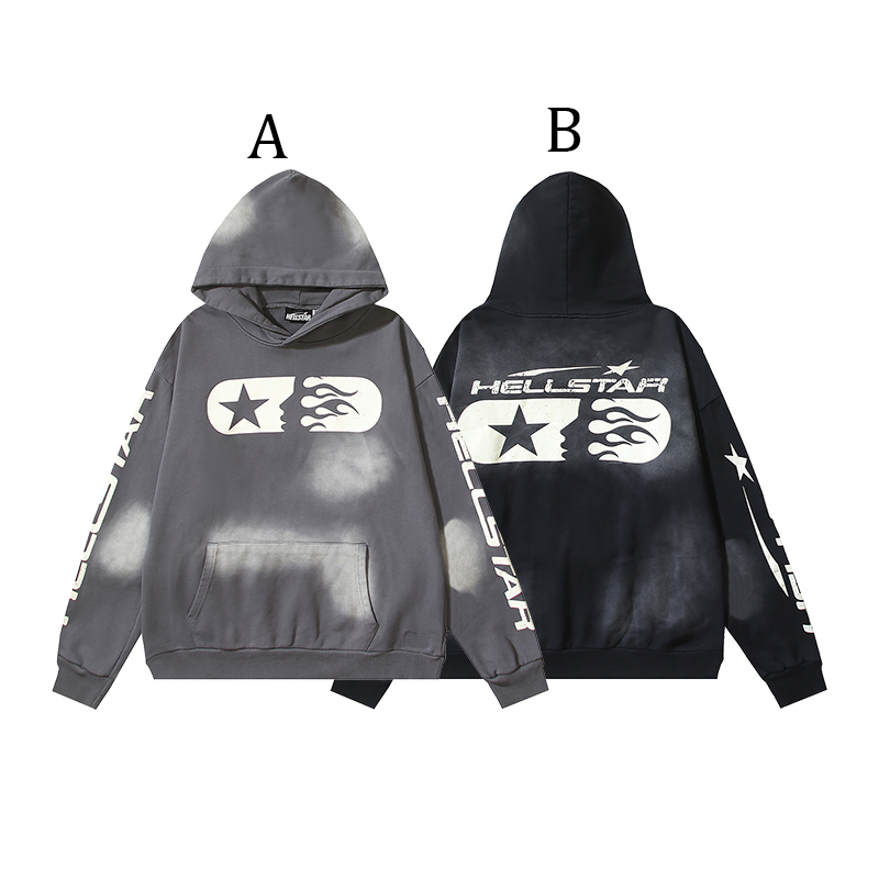 Hellstar Hooded Sweatshirt - EUR FASHION