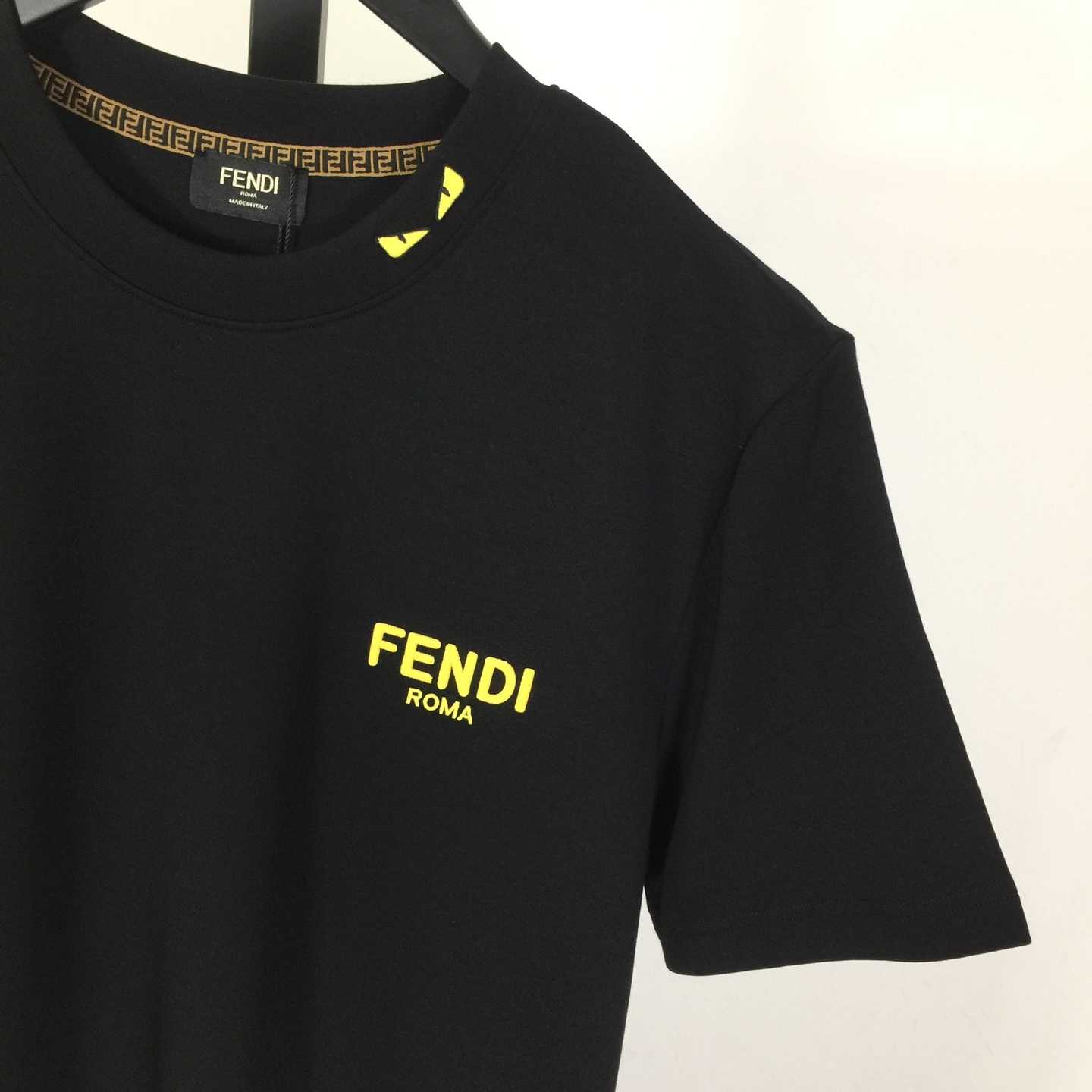 Fendi Cotton Jersey T-shirt  - EUR FASHION