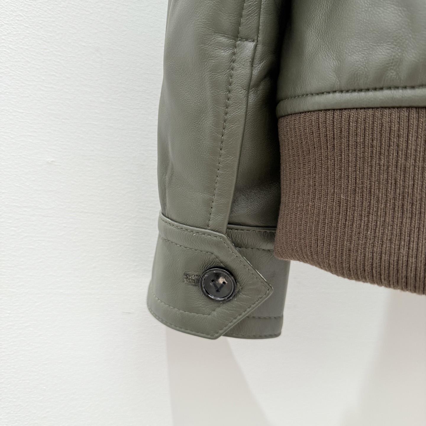 Bottega Veneta Leather Blouson - EUR FASHION