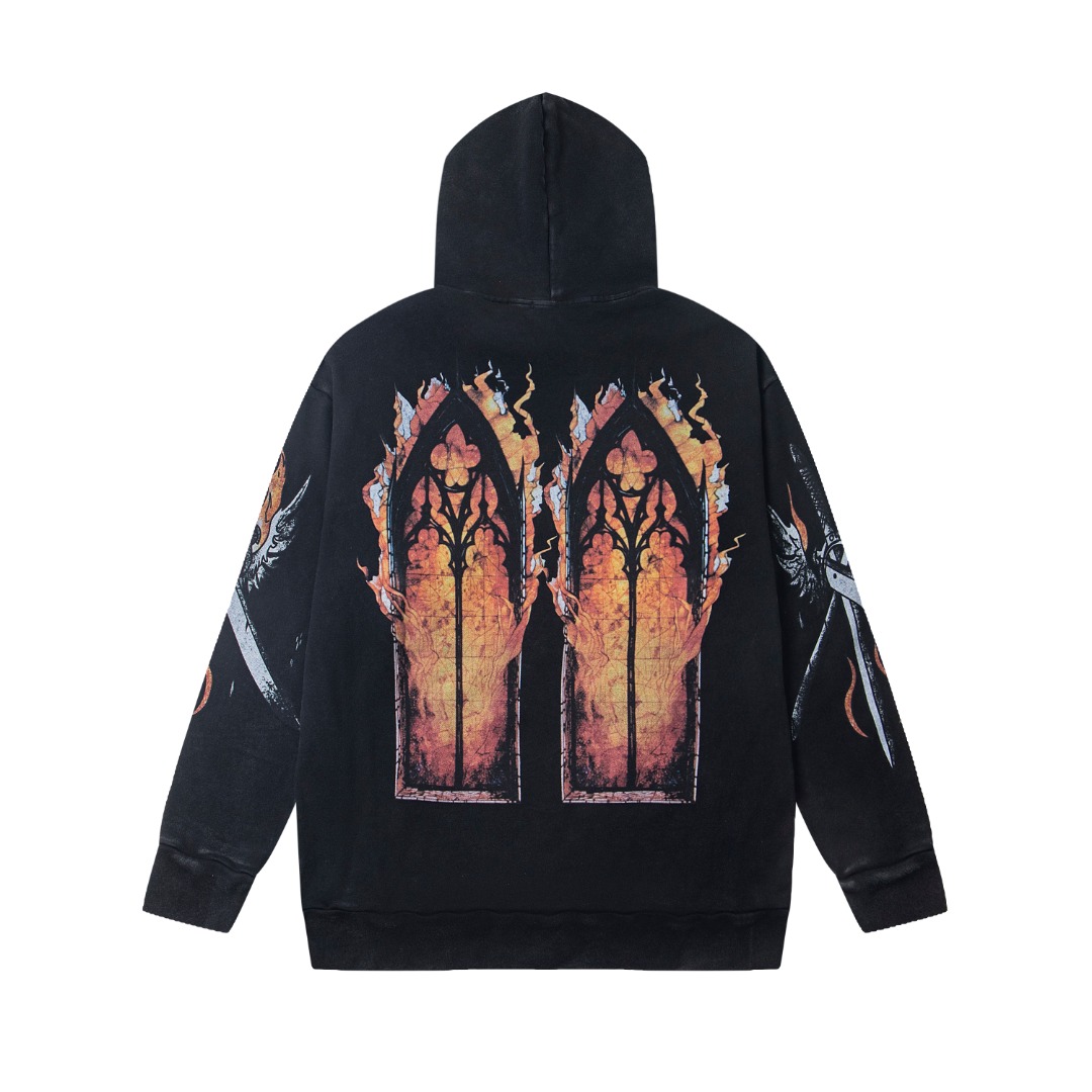 Who Decides War Hooded Pullover - EUR FASHION