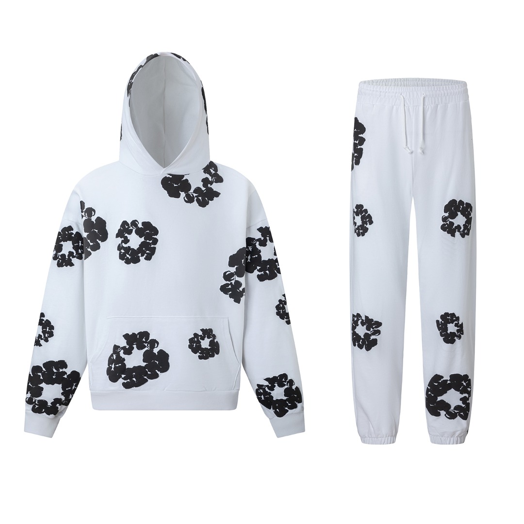 Denim Tears Cotton Hoodie And Sweatpant - EUR FASHION