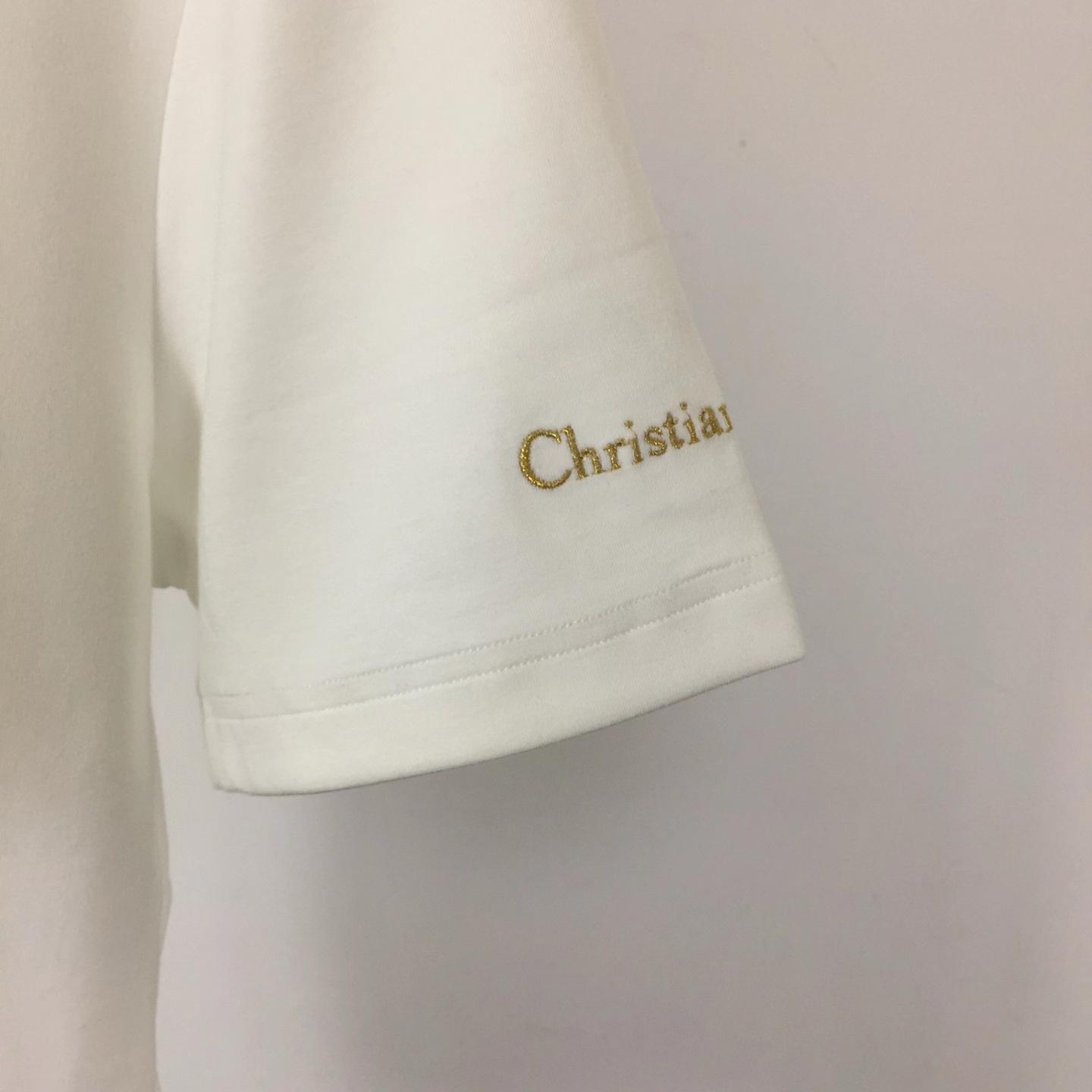 Dior Cotton T-Shirt  - EUR FASHION