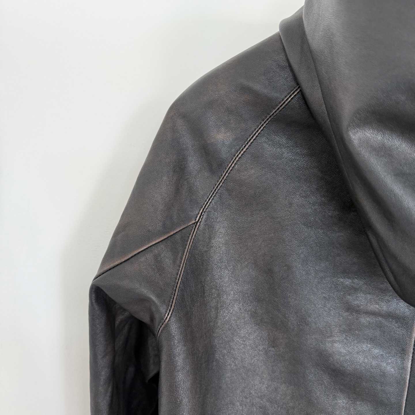 Prada Leather Hoodie - EUR FASHION