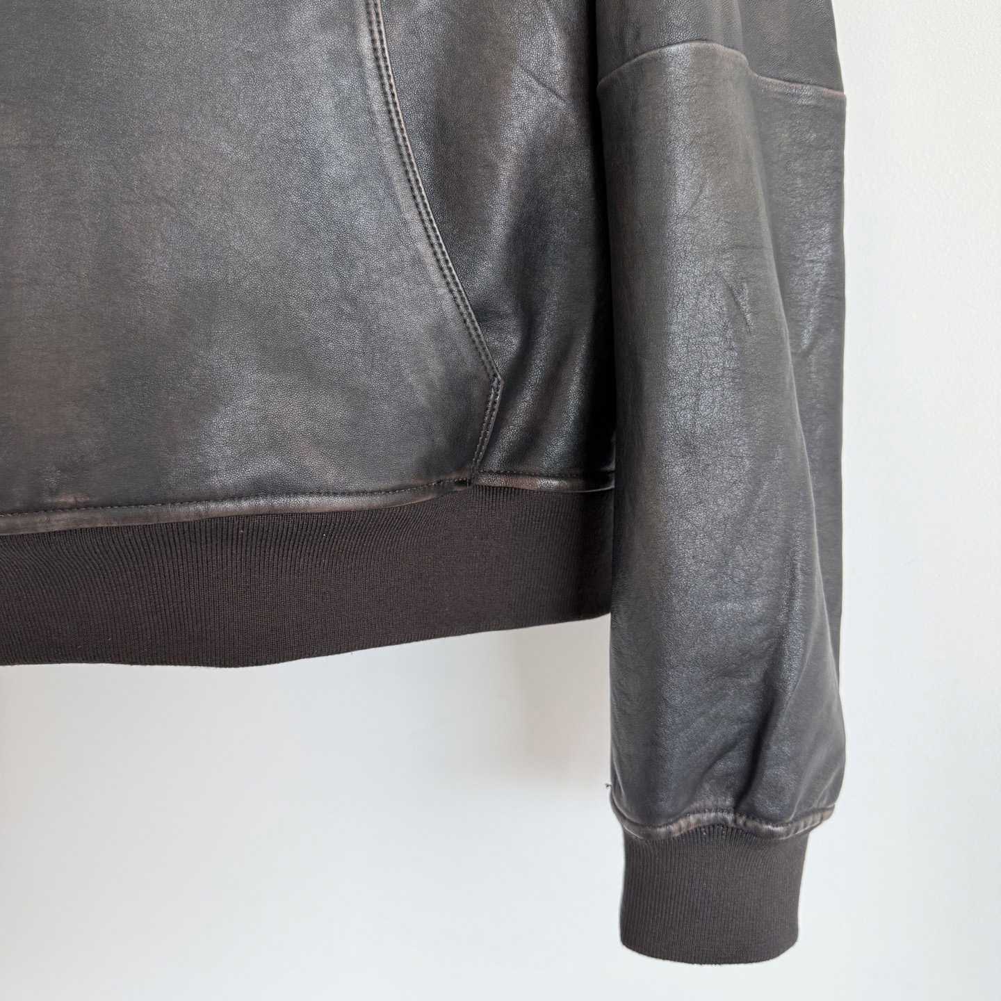 Prada Leather Hoodie - EUR FASHION