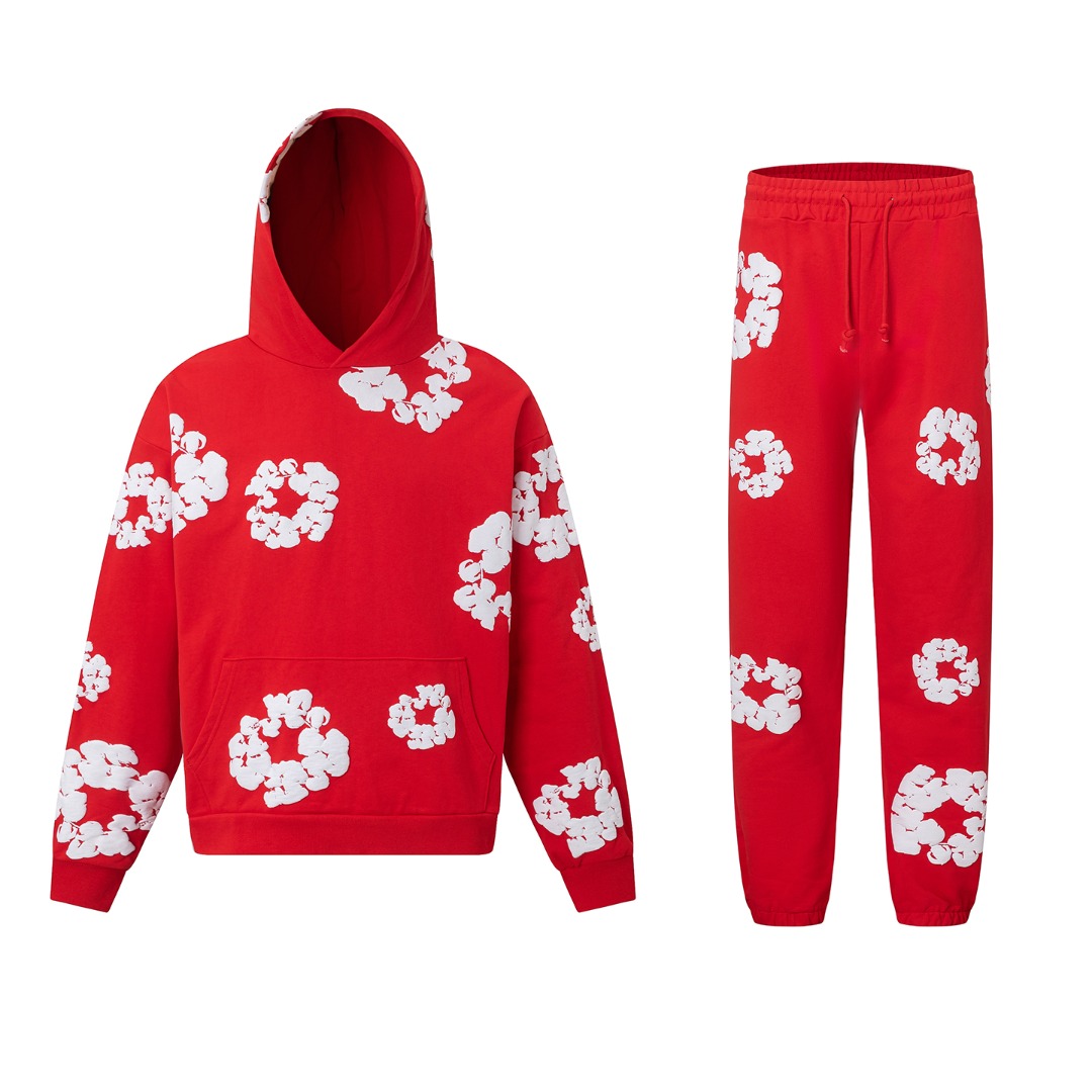 Denim Tears Cotton Hoodie And Sweatpant - EUR FASHION