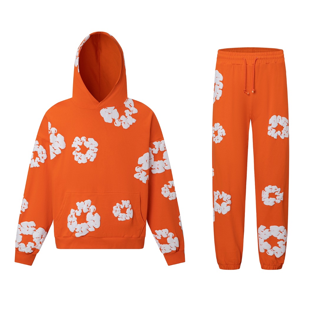 Denim Tears Cotton Hoodie And Sweatpant - EUR FASHION