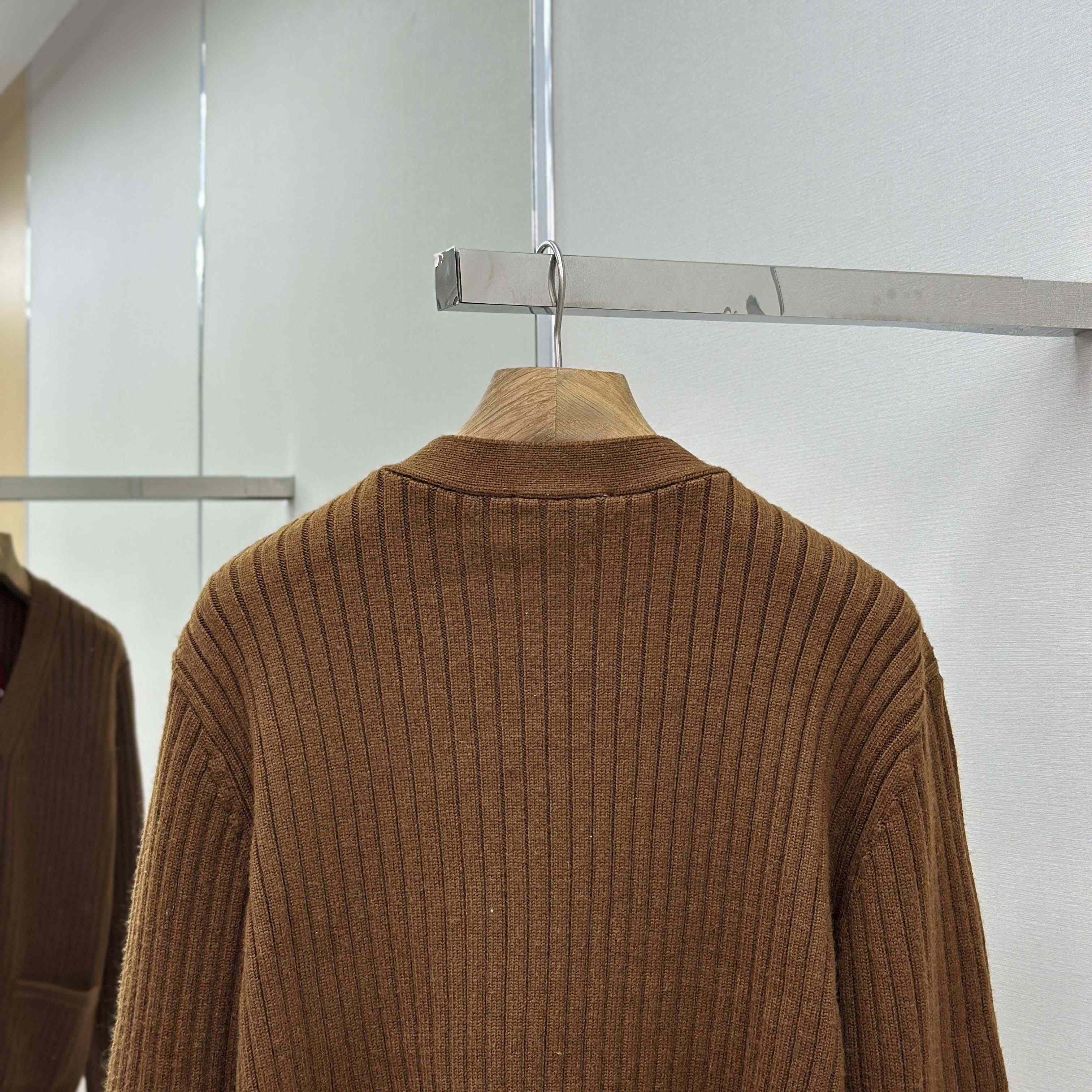 Gucci Rib Wool Cashmere Knit Cardigan - EUR FASHION