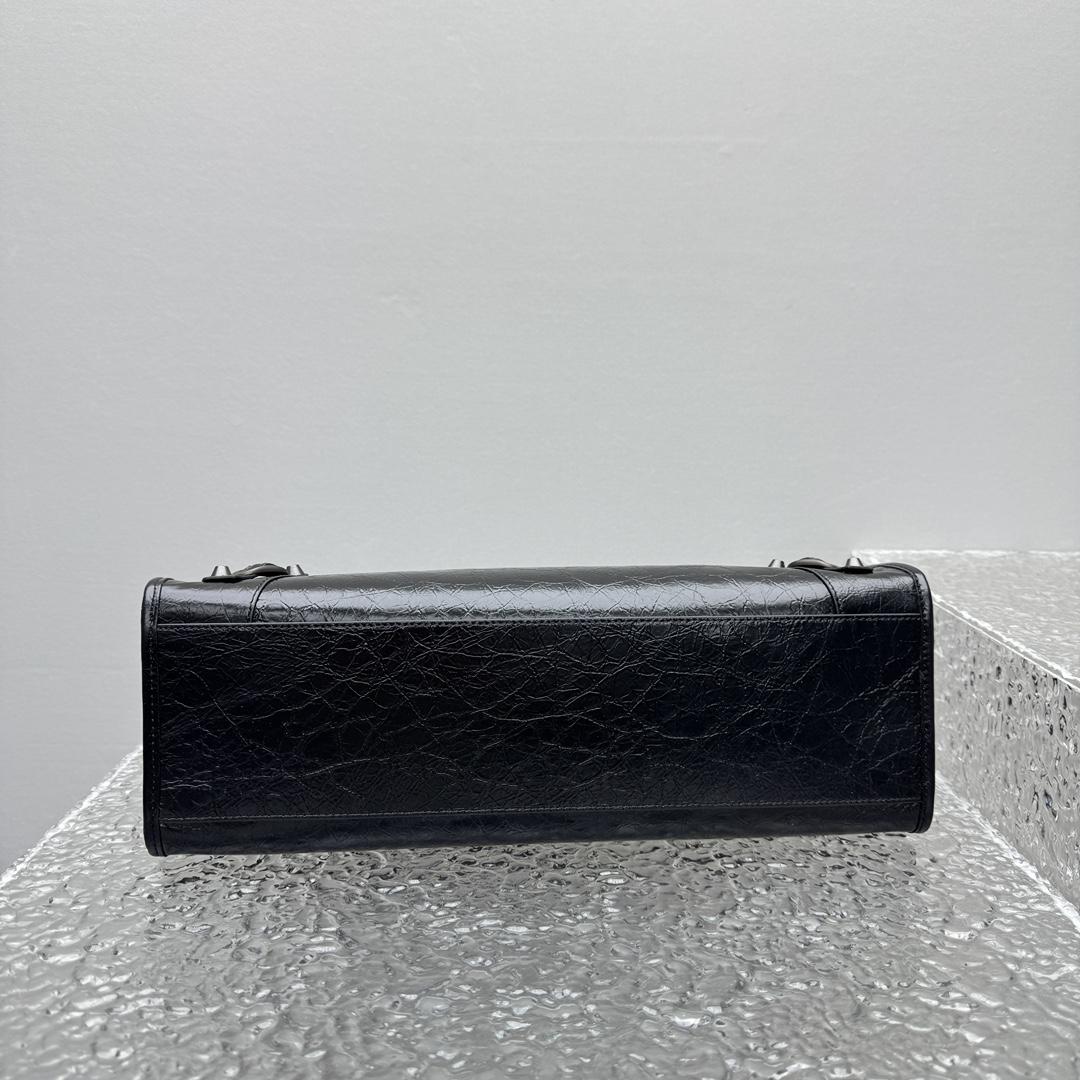 Balenciaga Le City Tote Bag Medium In Black - EUR FASHION