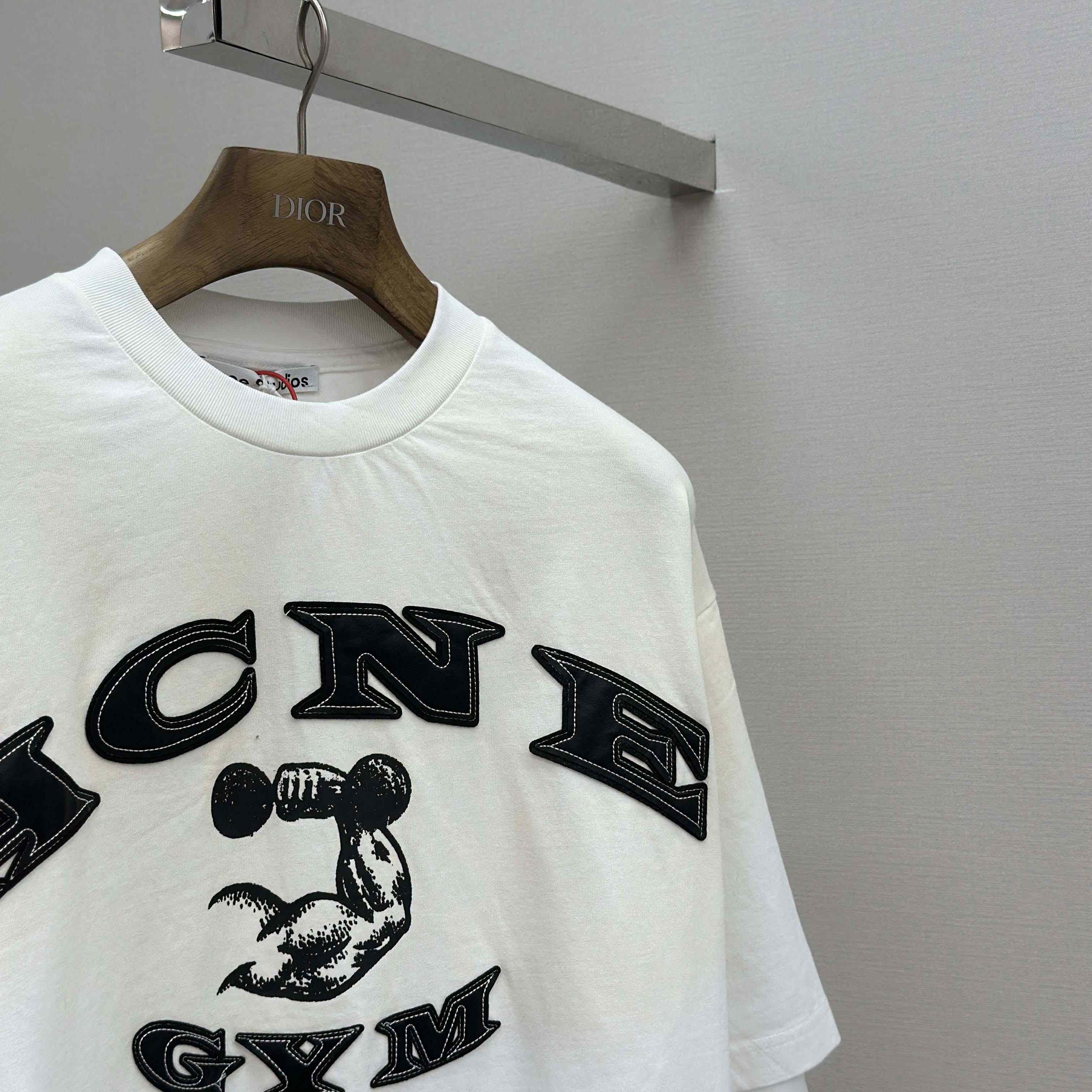Acne Studios Layered Logo T-shirt - EUR FASHION