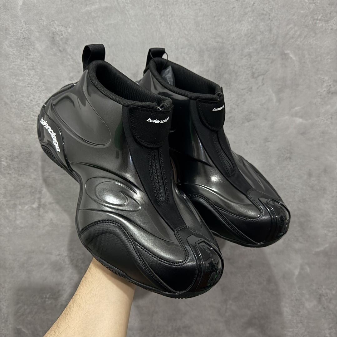 Balenciaga Basketball Sneaker In Black  - EUR FASHION