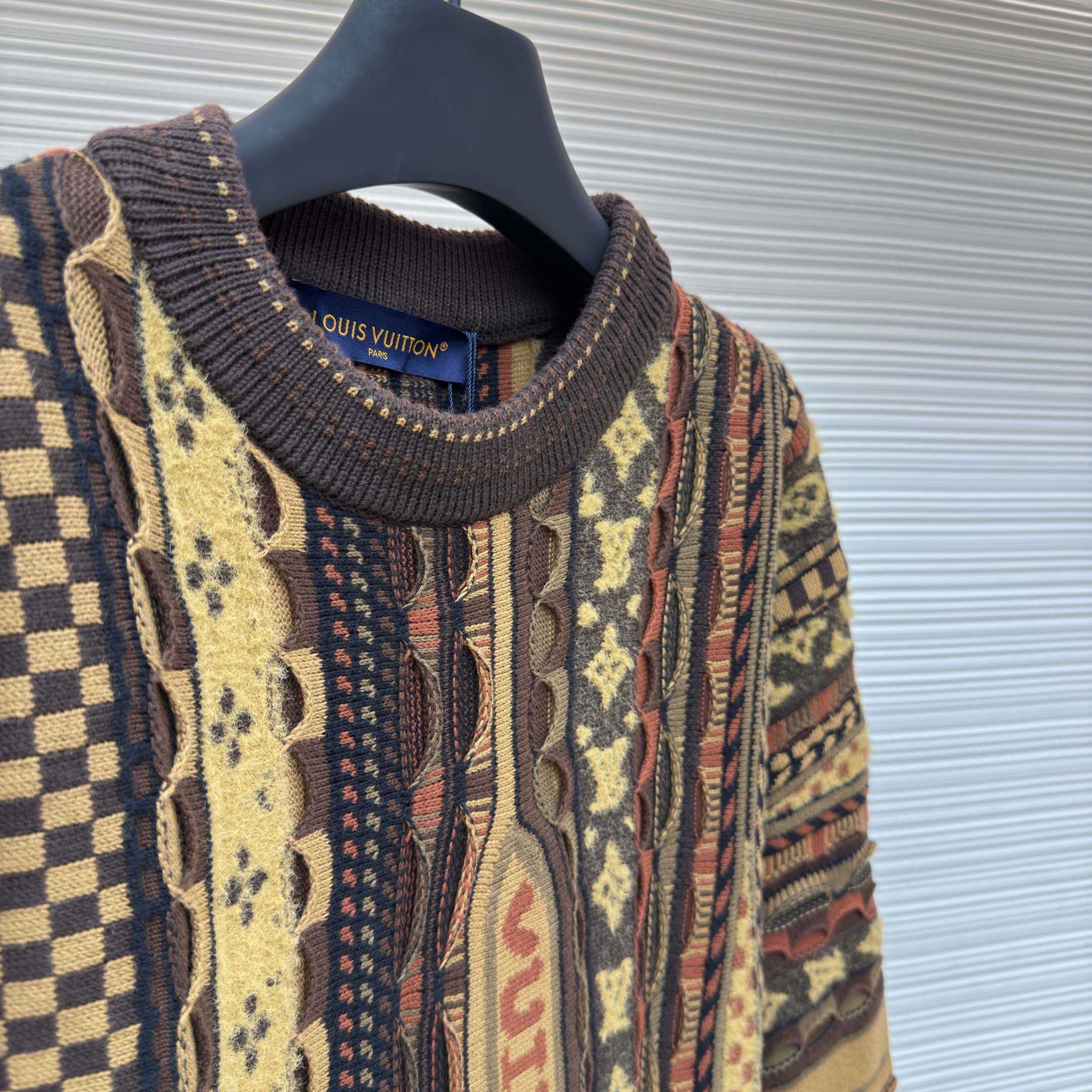 Louis Vuitton Long-Sleeved Crewneck   1AIMBI - EUR FASHION