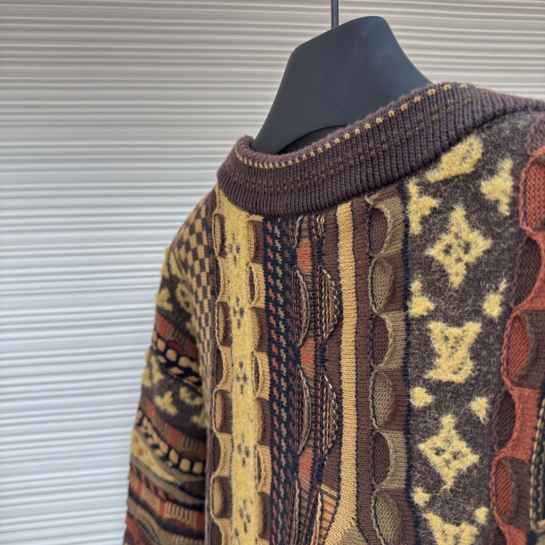 Louis Vuitton Long-Sleeved Crewneck   1AIMBI - EUR FASHION