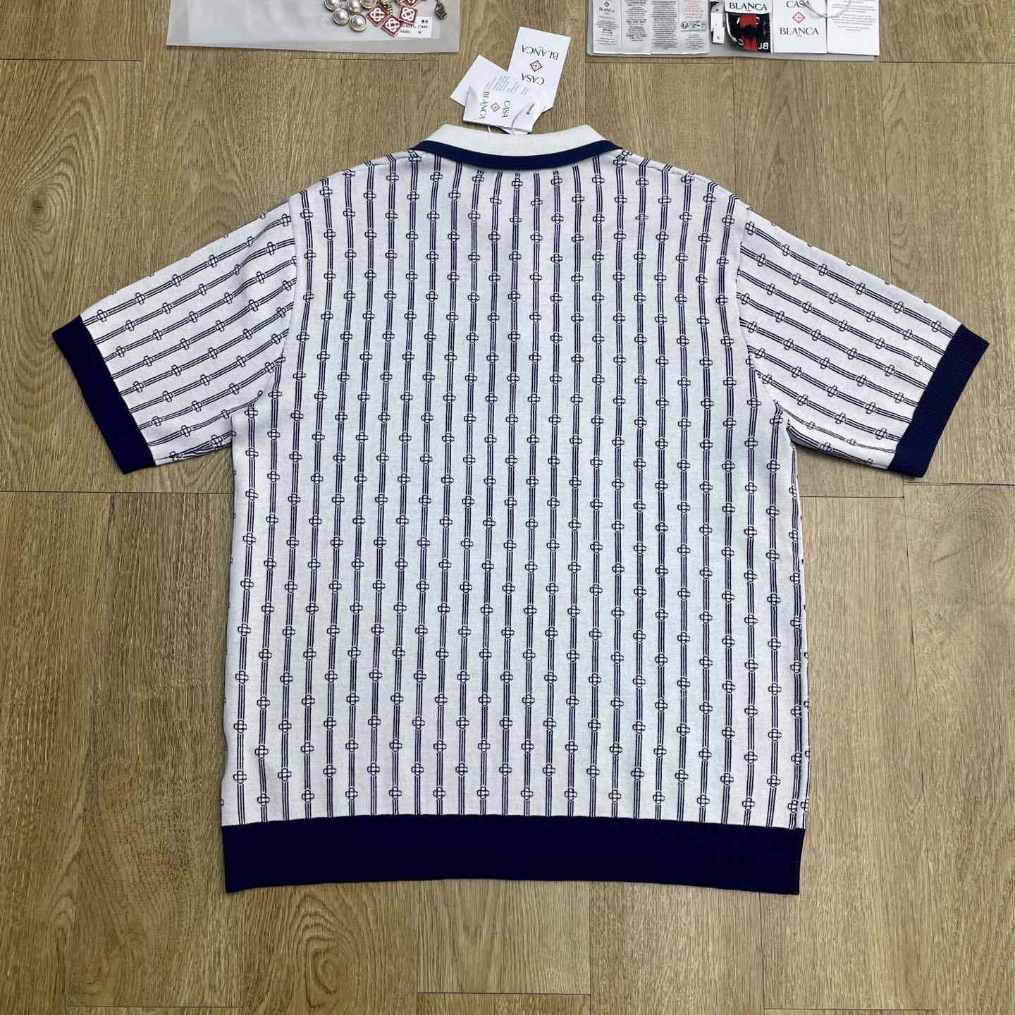 Casablanca Monogram Polo Shirt    D0112 - EUR FASHION