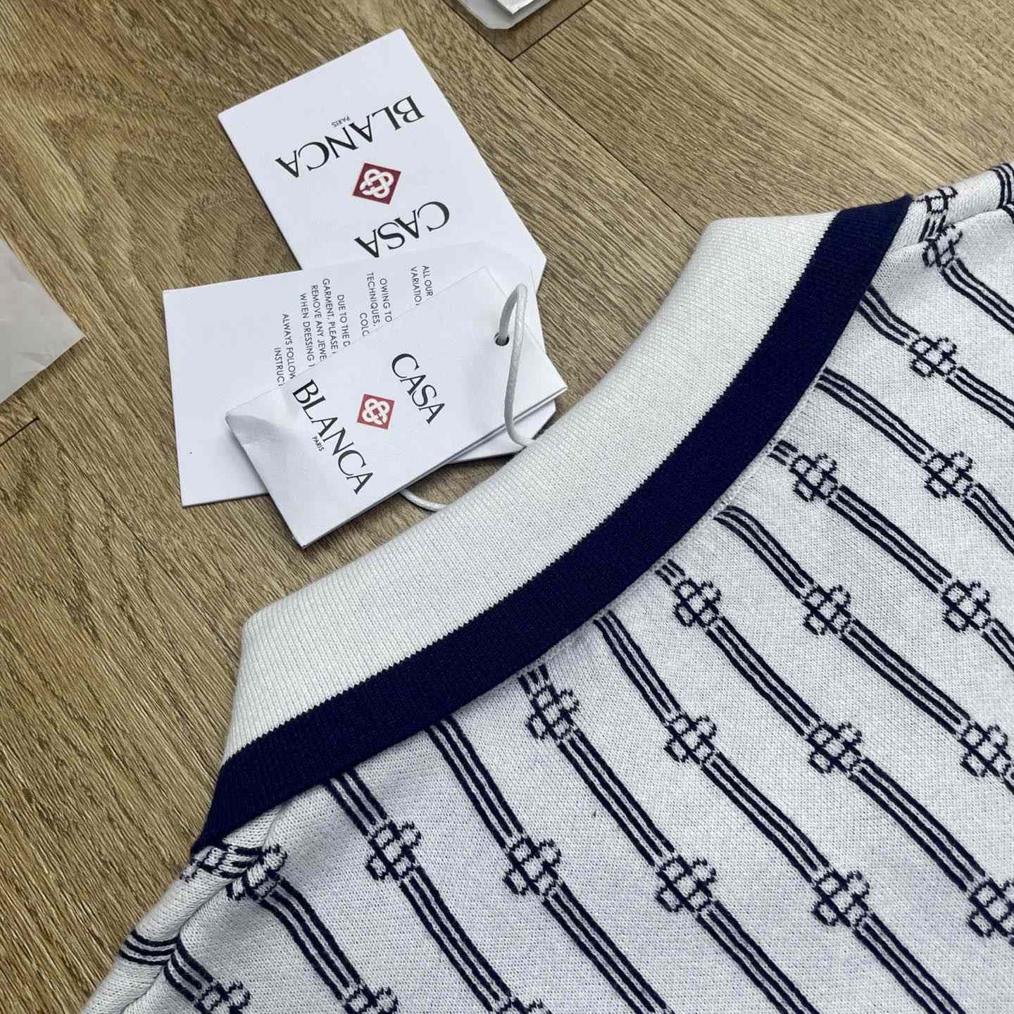 Casablanca Monogram Polo Shirt    D0112 - EUR FASHION