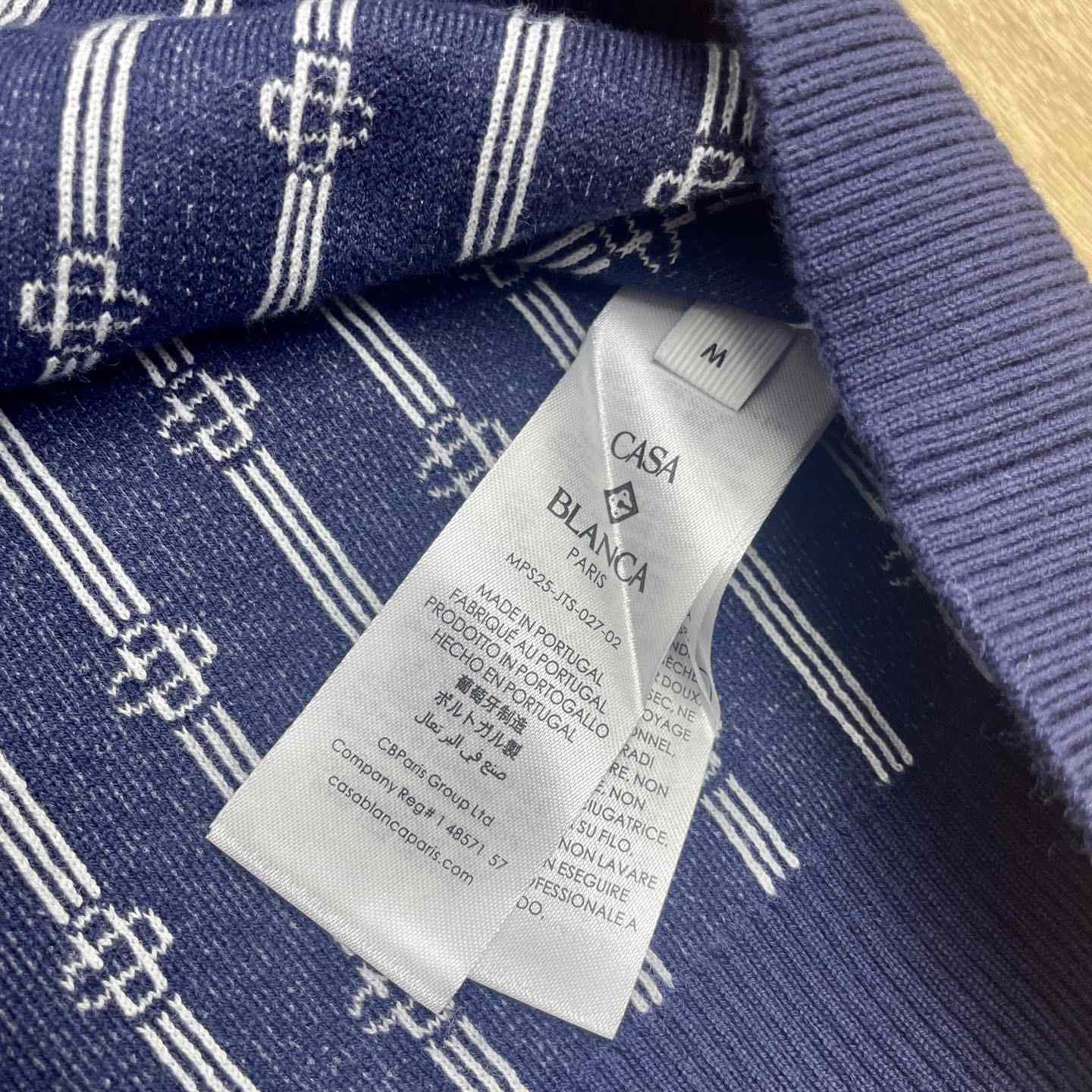 Casablanca Monogram Polo Shirt    D0112 - EUR FASHION