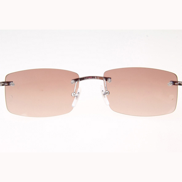 Cartier CT_3524012 White Mix Black Buffalo Sunglasses In Silver Brown - EUR FASHION