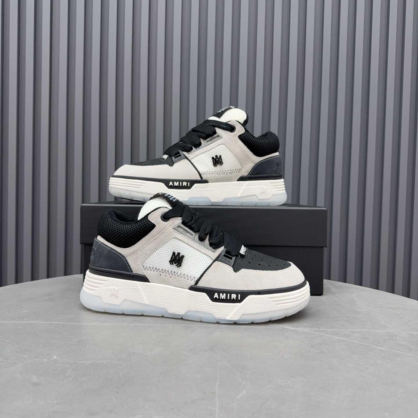 Amiri MA-1 'White Grey Black' - EUR FASHION