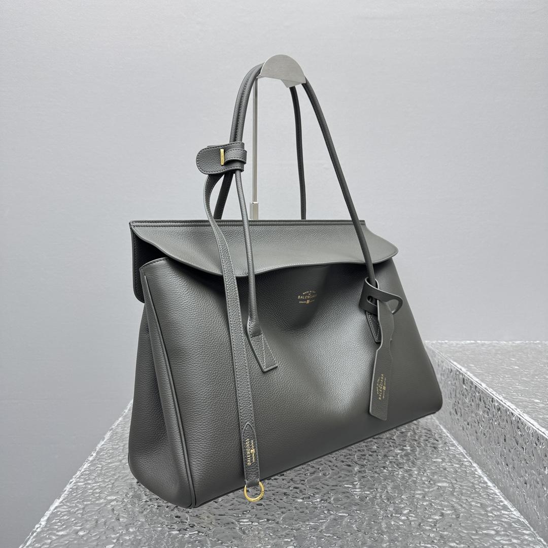 Balenciaga Carrie Carry All Bag In Khaki  - EUR FASHION
