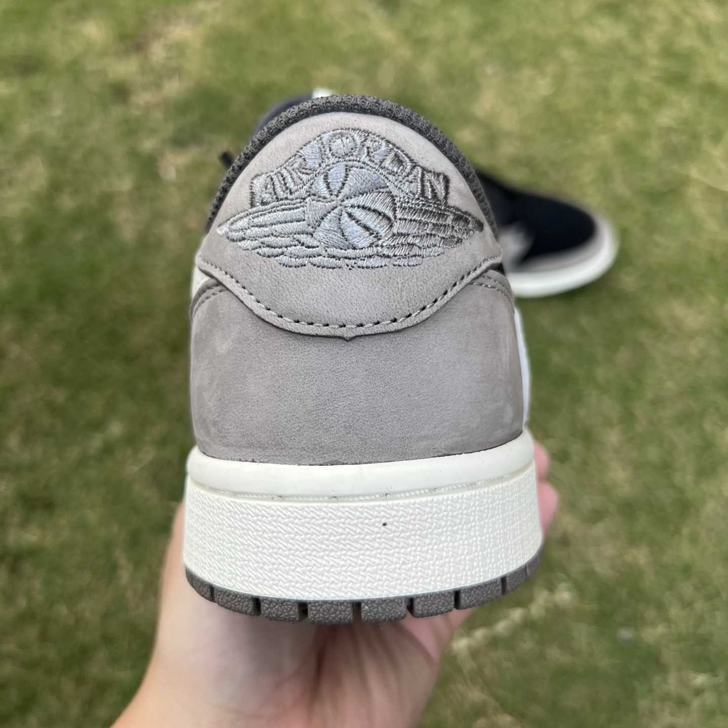 Travis Scott x Air Jordan 1 Low OG “Cactus Jack” Black/Grey Low-Top Sneaker DM7866-201 - EUR FASHION