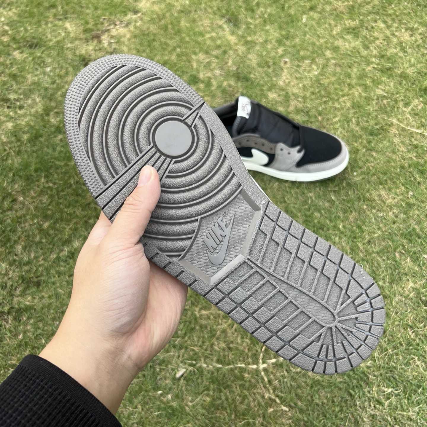 Travis Scott x Air Jordan 1 Low OG “Cactus Jack” Black/Grey Low-Top Sneaker DM7866-201 - EUR FASHION