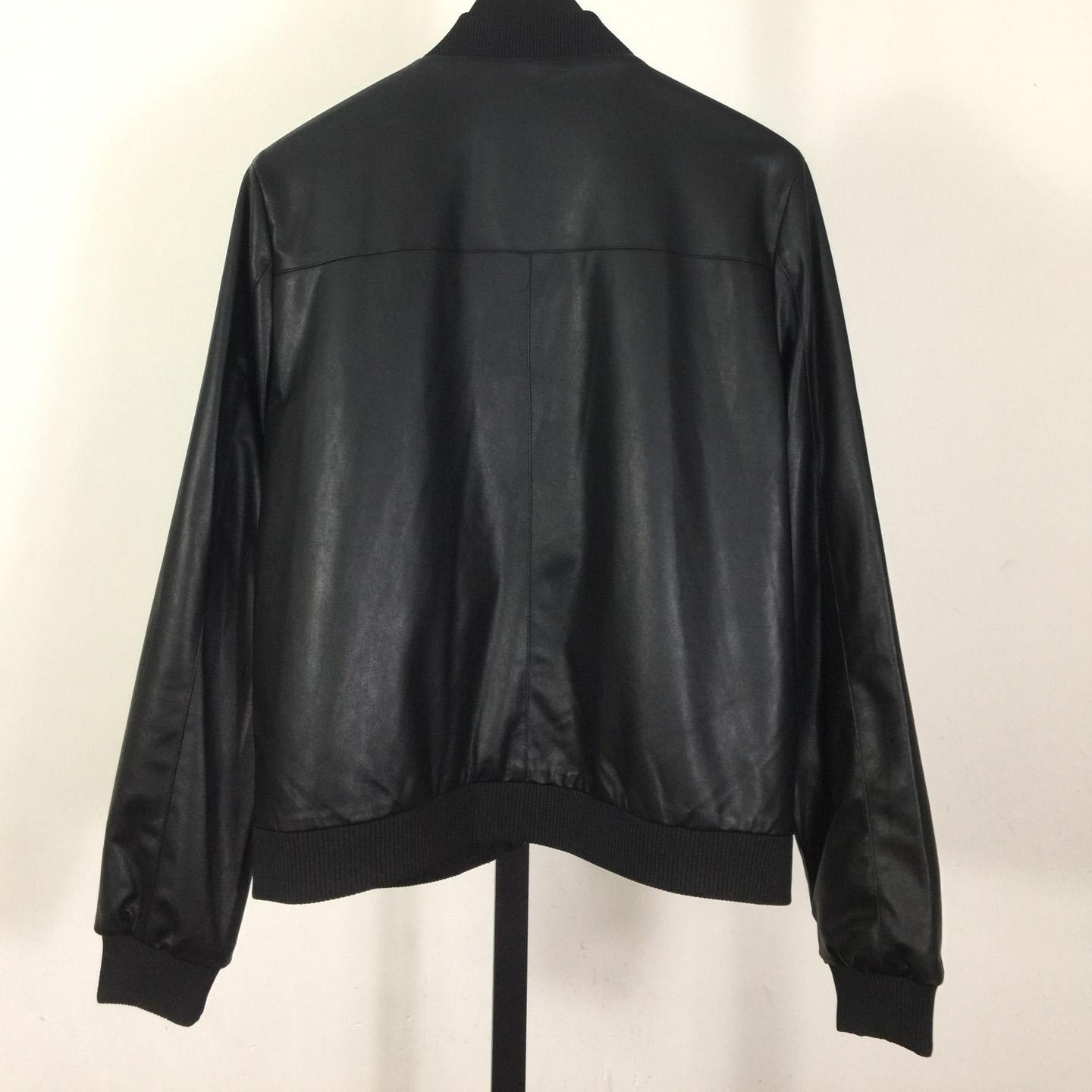 Prada Leather Bomber Jacket - EUR FASHION