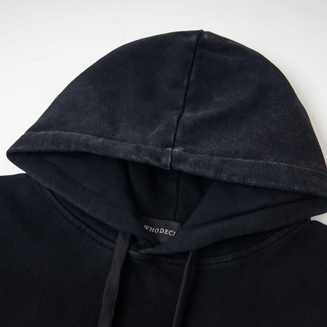Who Decides War Hooded Pullover - EUR FASHION