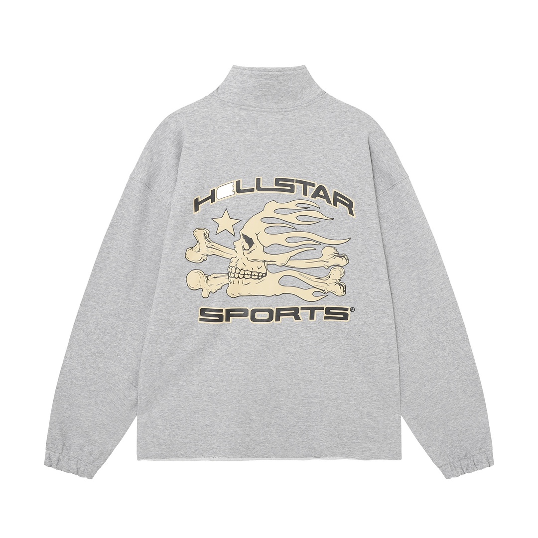 Hellstar Half Zip Sweatshirt - EUR FASHION
