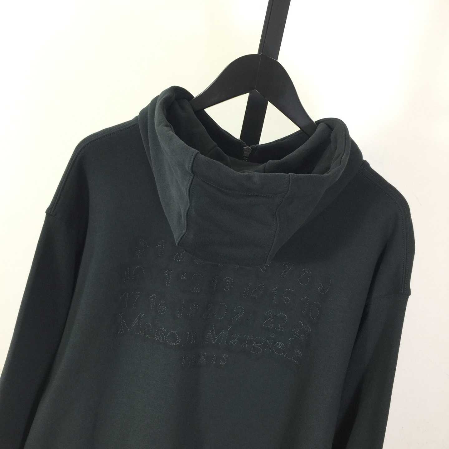 Maison Margiela Embroidered Logo Hoodie - EUR FASHION