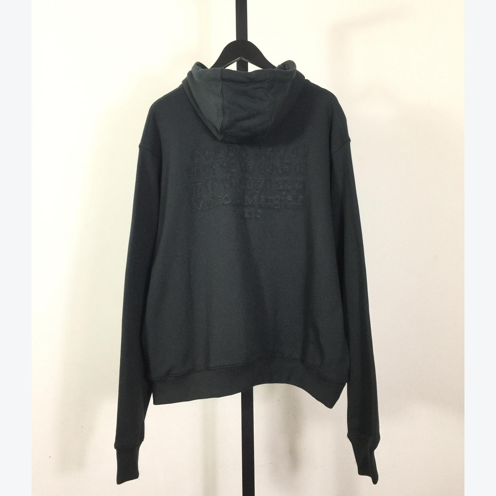 Maison Margiela Embroidered Logo Hoodie - EUR FASHION