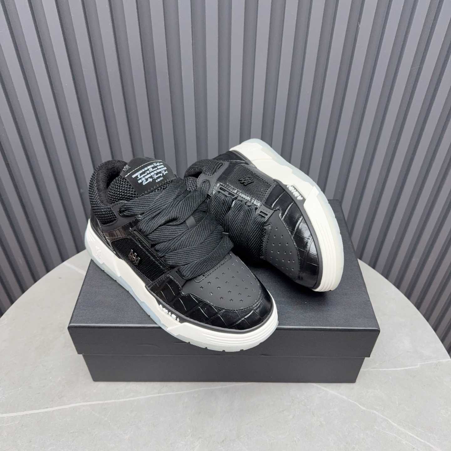 Amiri Croc Debossed Ma-1 - EUR FASHION