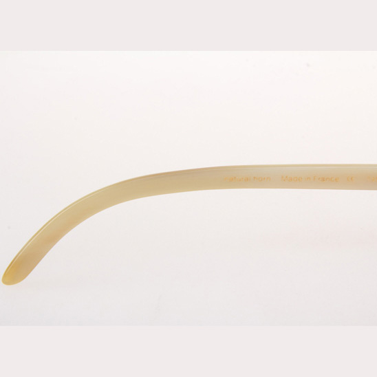 Cartier CT_3524012 White Buffalo Sunglasses In Gold Grey - EUR FASHION