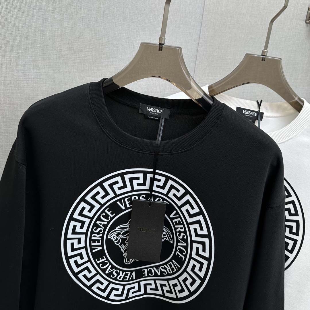 Versace Cotton Sweatshirt - EUR FASHION