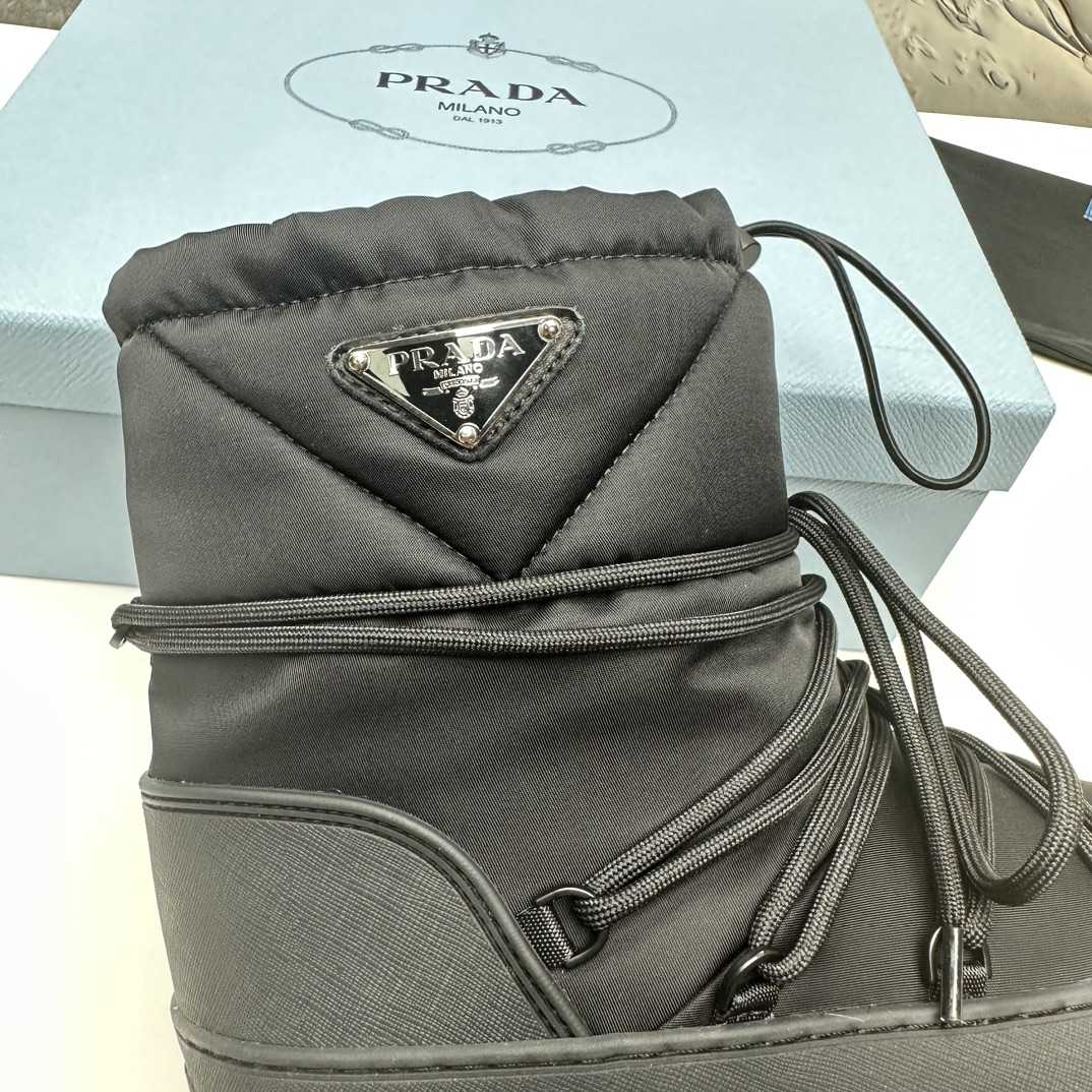 Prada Nylon Gabardine Après-ski Boots - EUR FASHION