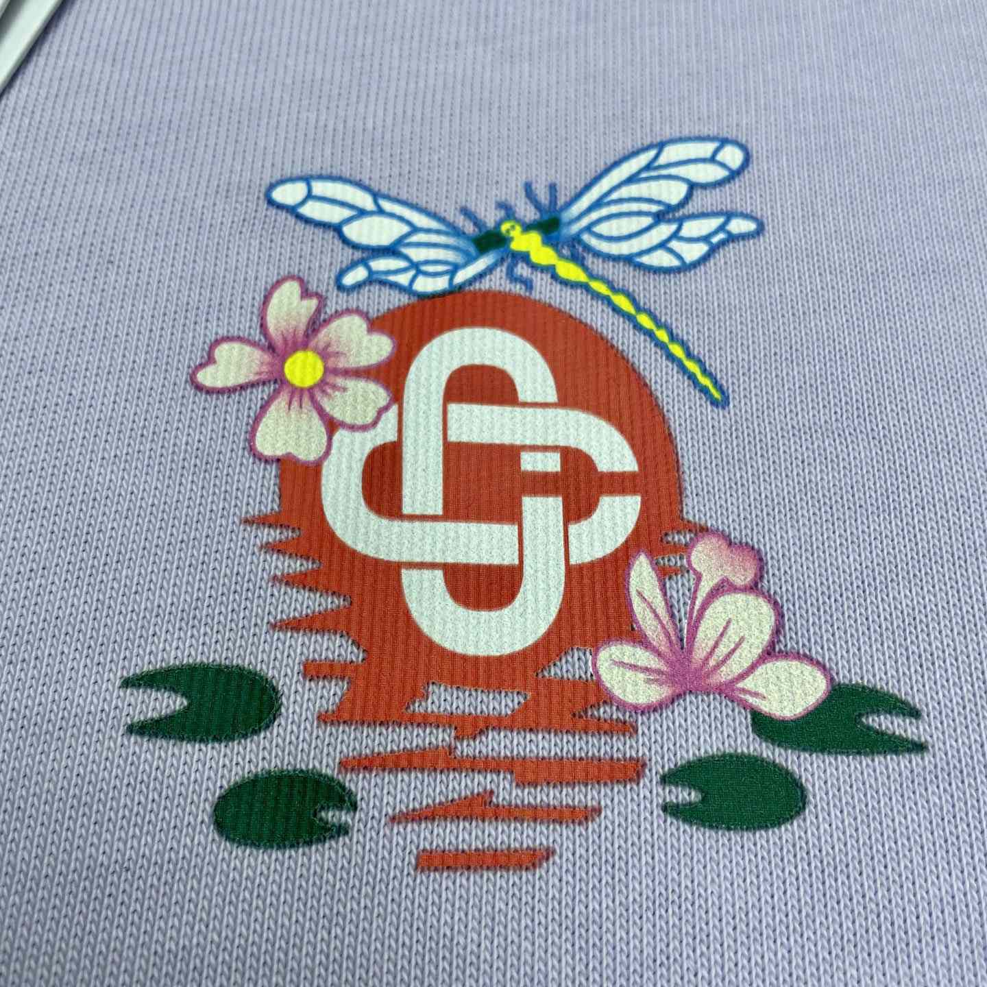 Casablanca Dragonfly Floral T-shirt   C1089 - EUR FASHION