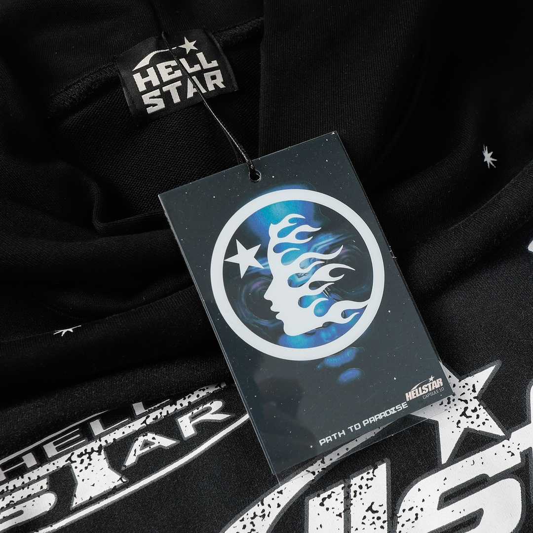 Hellstar Cotton Hoodie And Sweatpant - EUR FASHION