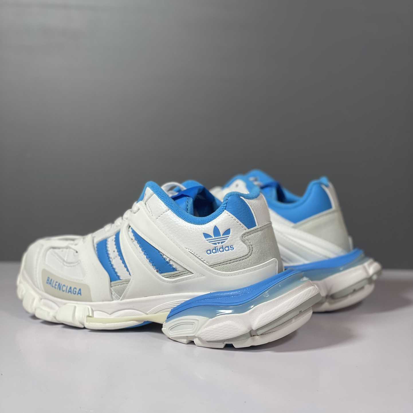 Balenciaga Track Forum x adidas White Blue - EUR FASHION