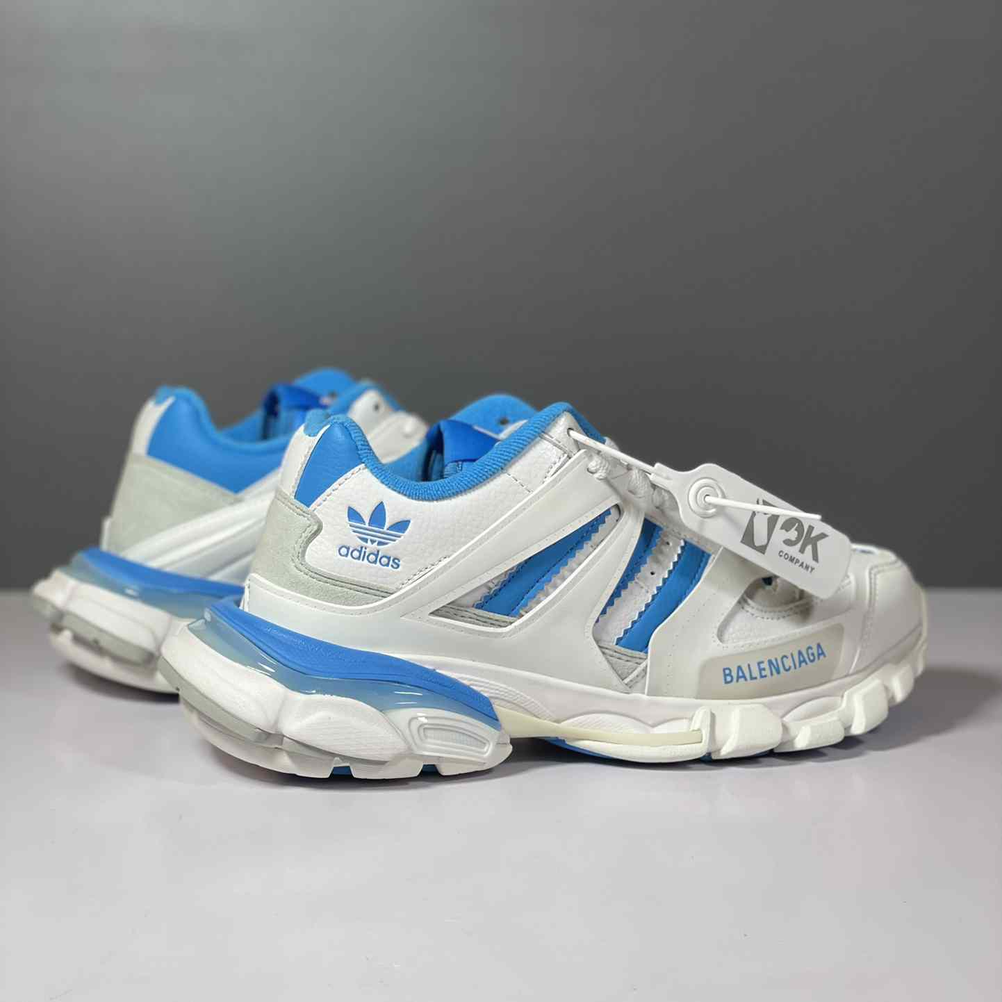 Balenciaga Track Forum x adidas White Blue - EUR FASHION