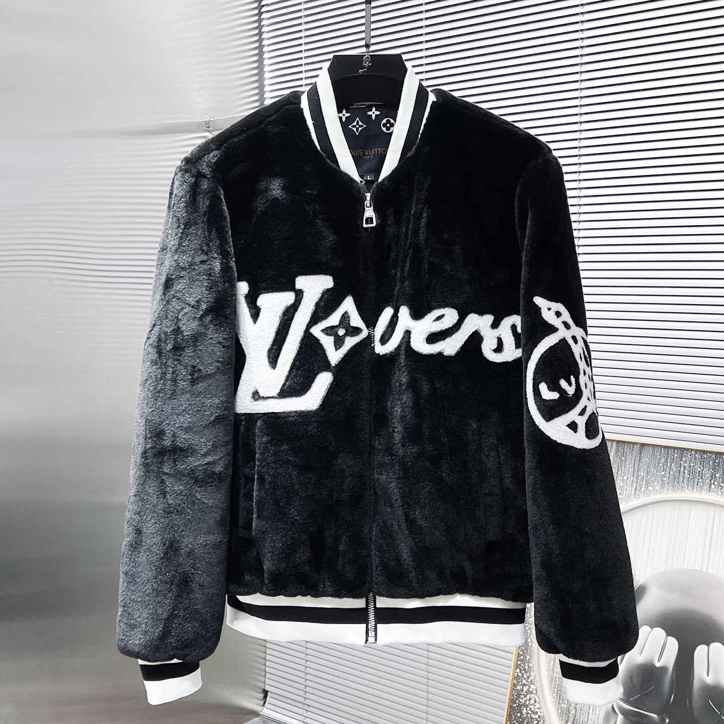 Louis Vuitton Mink Bomber  - EUR FASHION