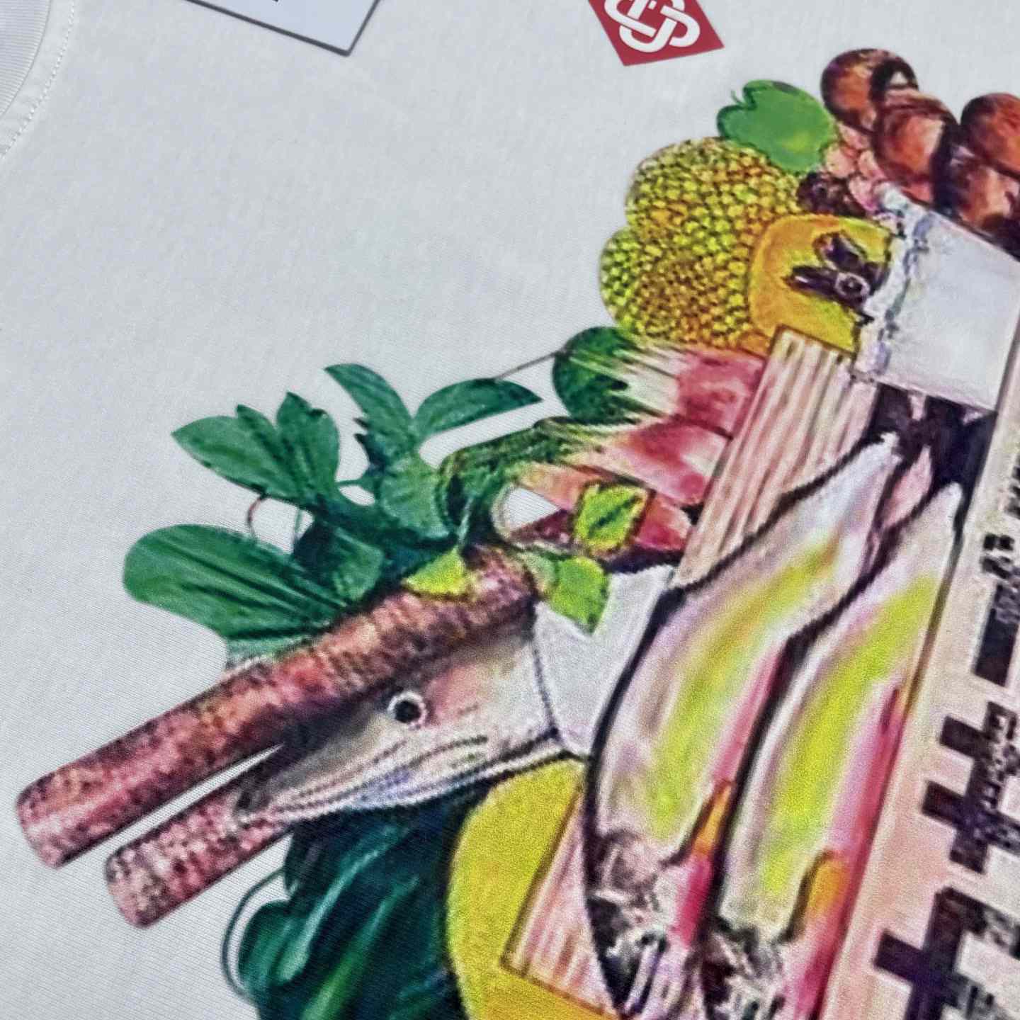 Casablanca Graphic-print Cotton T-shirt    C1100 - EUR FASHION